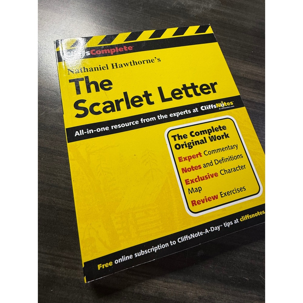 CliffsComplete Nathaniel Hawthorne The Scarlet Letter CliffsNotes Study Guide